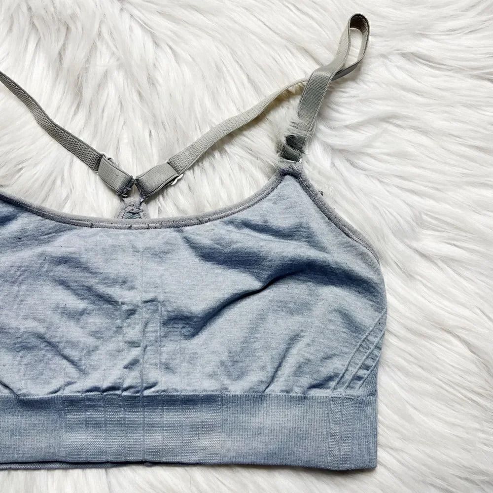 Champion Athletic Sports Bra Light Grey Size Small